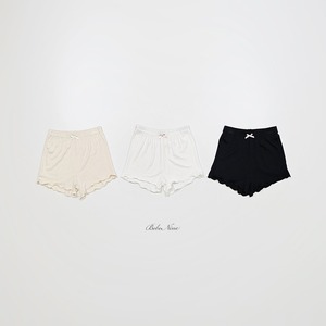 予約： Span frill leggings〔bebenine〕