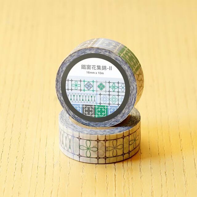 鐵窗花集錦 Ⅱ（マスキングテープ） | 猫式×台灣 台湾雑貨 猫雑貨の
