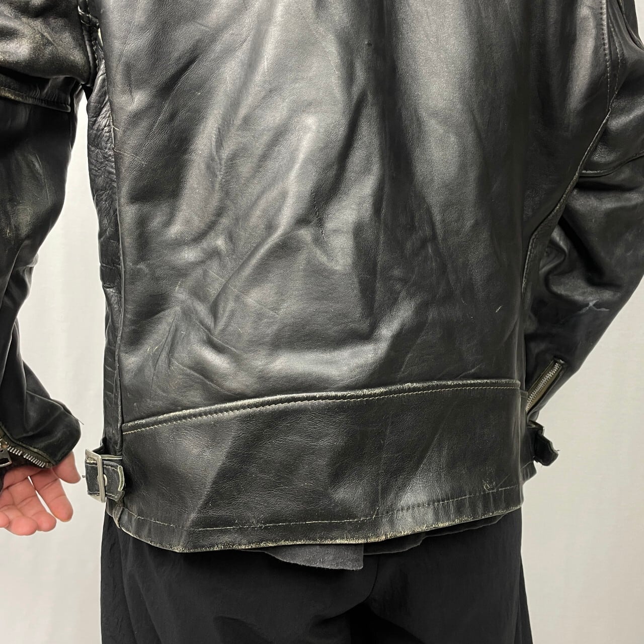 70年代 Schott ショット シングルライダースジャケット メンズL 70年代 Schott ショット シングルライダースジャケット メンズL