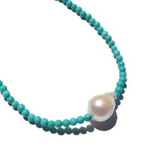 Baroque Pearl Beaded Necklace