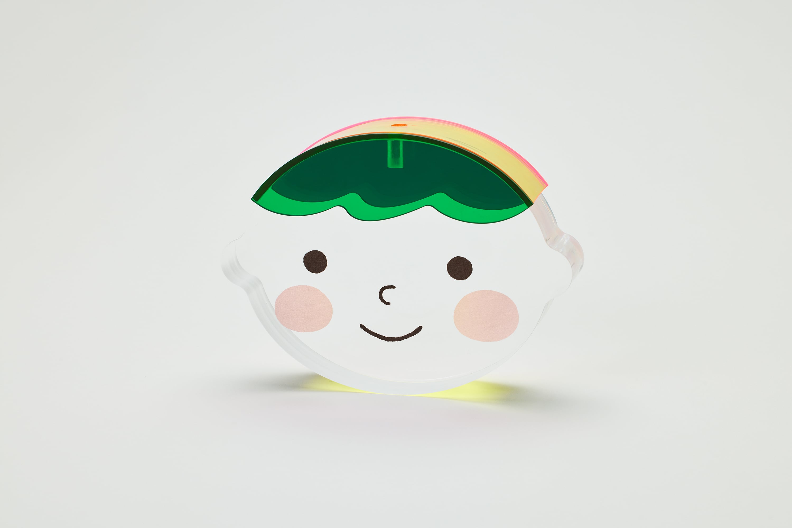 アクリルkittoko【B】(green × yellow × pink) | kittoko キットコ