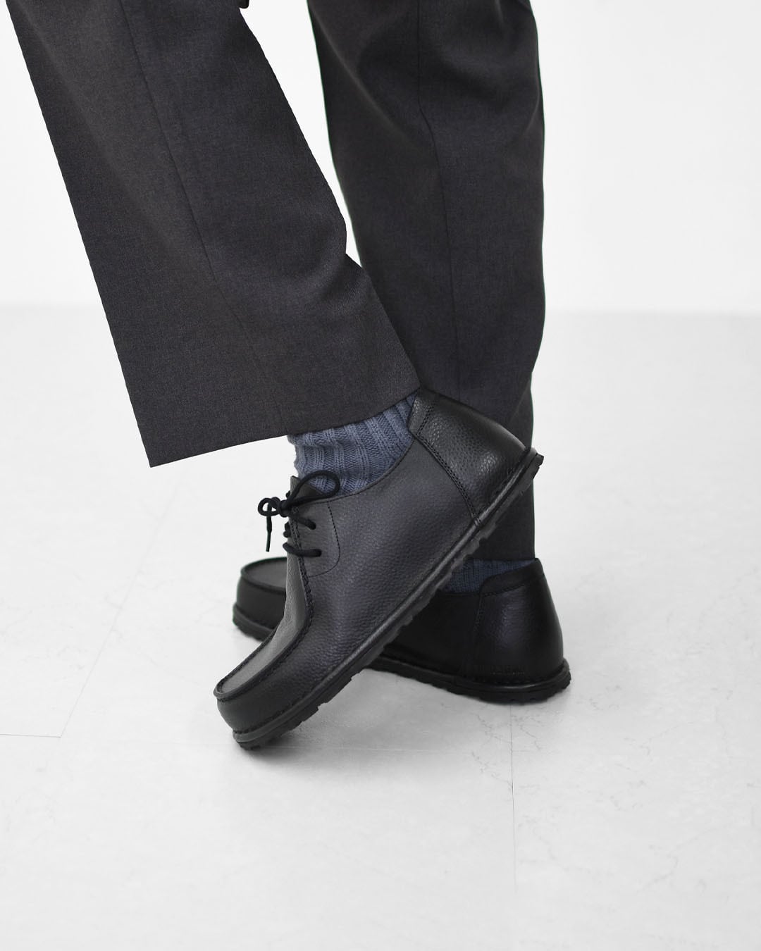 Utti Lace ウッティレース ブラックレザー 28 (EU 43) Utti Lace Natural Leather in Color Black | BIRKENSTOCK Germany