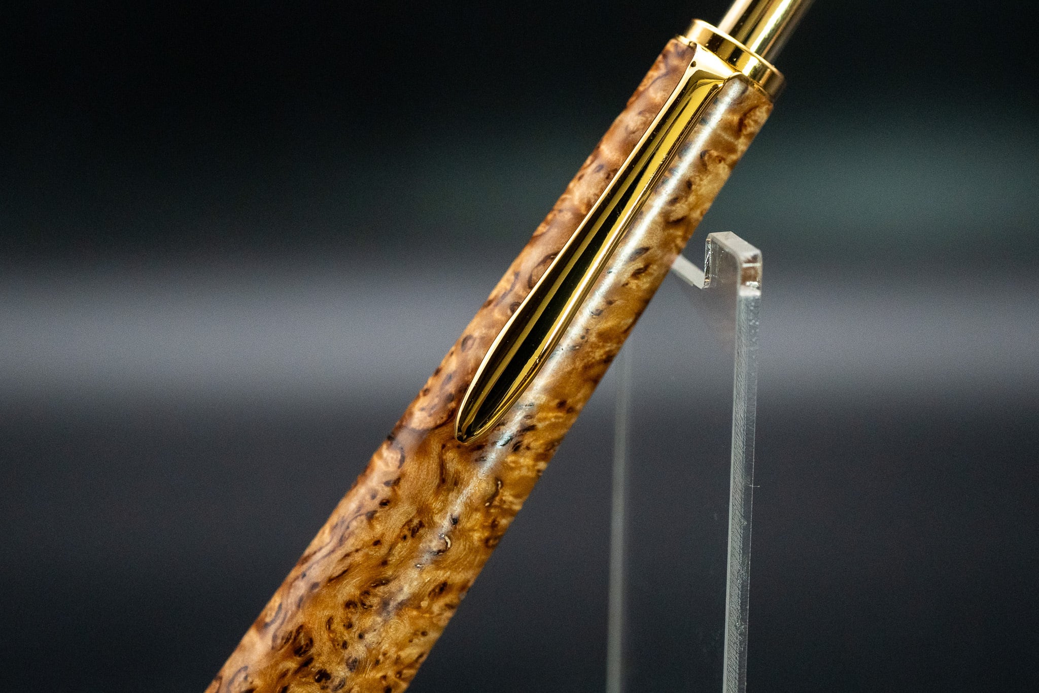 【 北欧の銘木 】マスールバーチ 極上 スタビライズドウッド gold MP