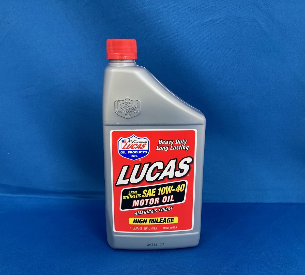 LUCAS OIL SEMISYNTHETIC SAE 10W40 ルーカス エンジンオイル WAKABA CLASSIC TRADING