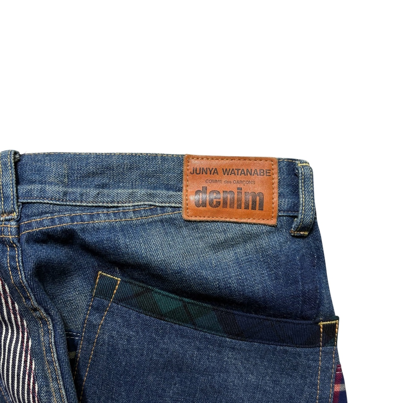 JUNYA WATANABE COMME des GARCONS patchwork denim pants
