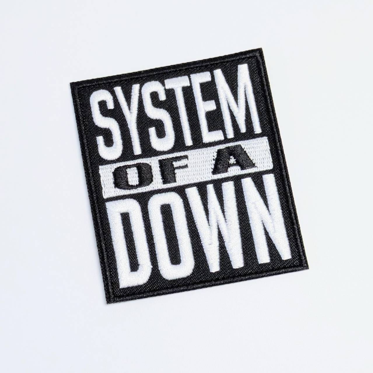 送料無料！ ★刺繍アイロンワッペン★【 System of a Down（ システムオブアダウン）】 〚アメリカン雑貨 アメトイ〛