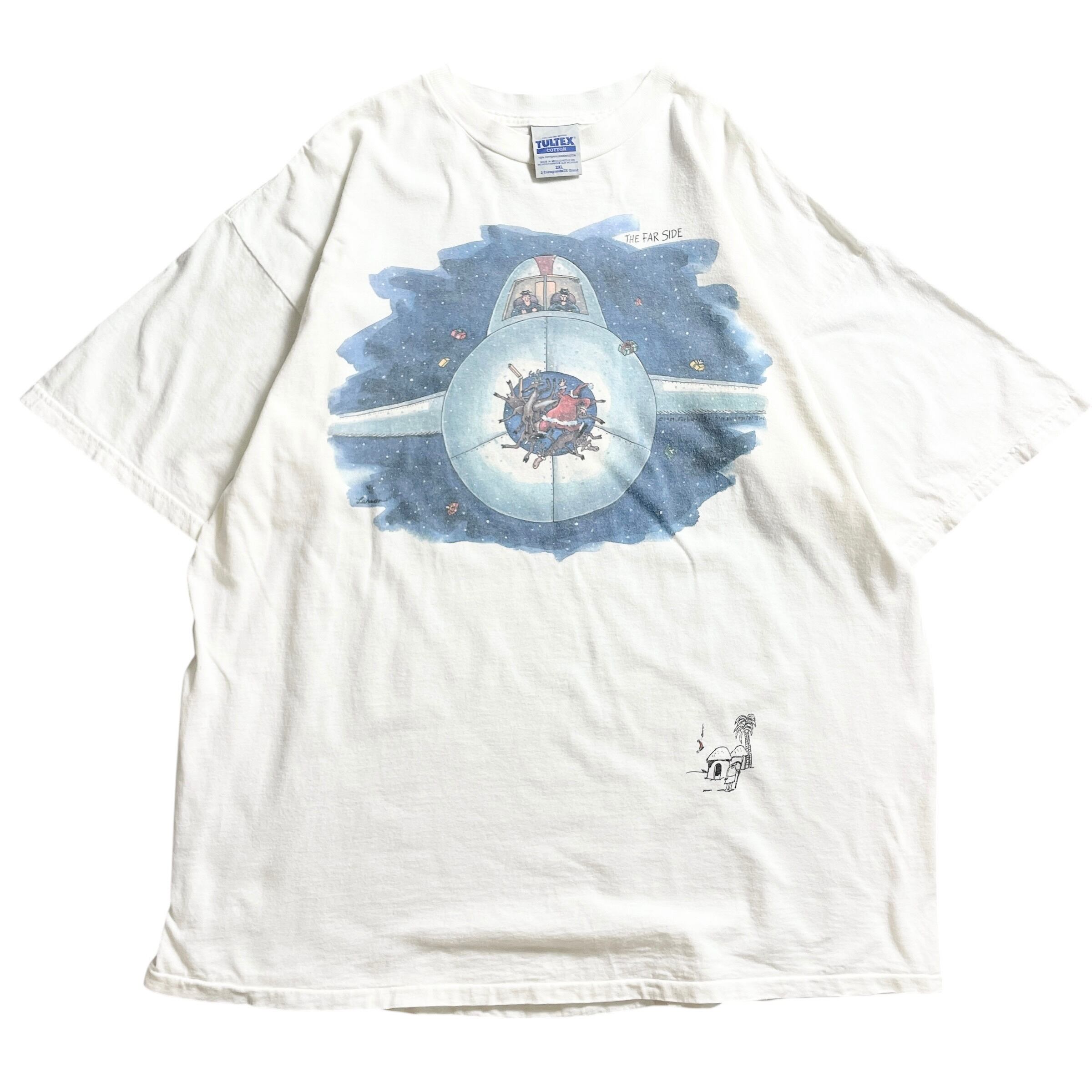 90s USA製 The far side コミック vintage Tシャツ