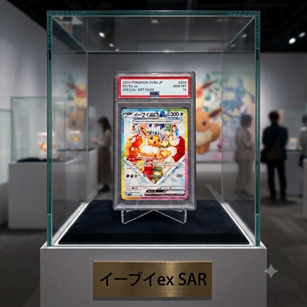 ✓ 祝☆フォロワー100人記念【PSA10】イーブイ ex SAR 224/187 テラス