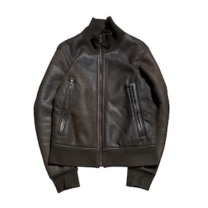 PRADA used leather jacket