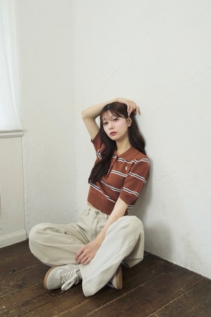 DR border polo tops