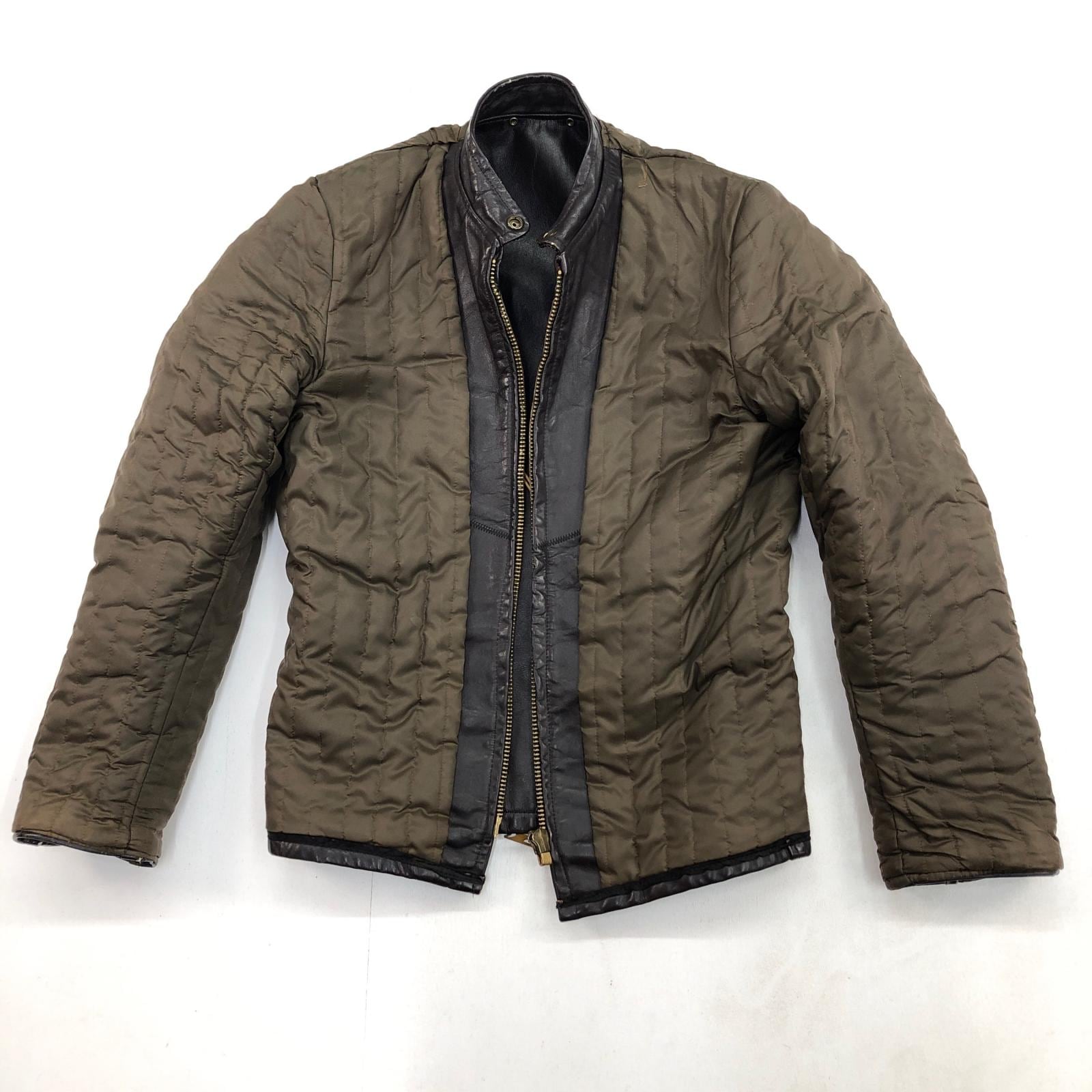 UNKNOWN 70年代あたり GENUINE LEATHER GARMENT シングルライダース