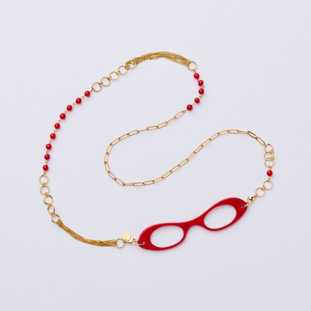 MCH007 LAYERED CHAIN RED