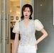 【大きいサイズM-4XL】【春夏新作】ファッションワイシャツ♪ピンク/ブルー2色展開◆#settc-275287
