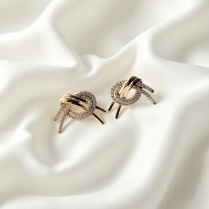 RAYO 18Kコーティングキャッチピアス