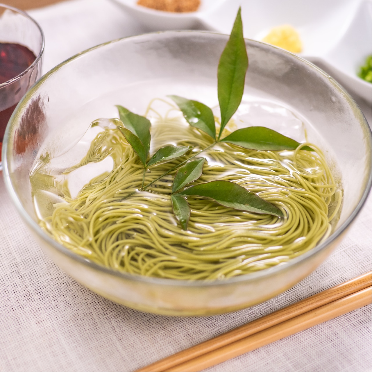 四万十川青のり入り素麺（箱入そうめん 12束）