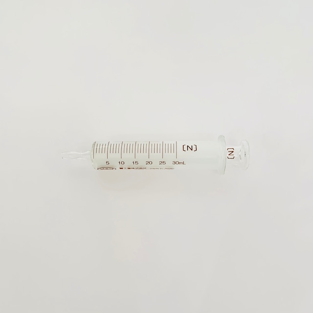 【工業・実験／研究用】　インターチェンジャブル注射器　中口浣腸先　３０ｍｌ　１２本入（医療機器・医薬品ではありません）