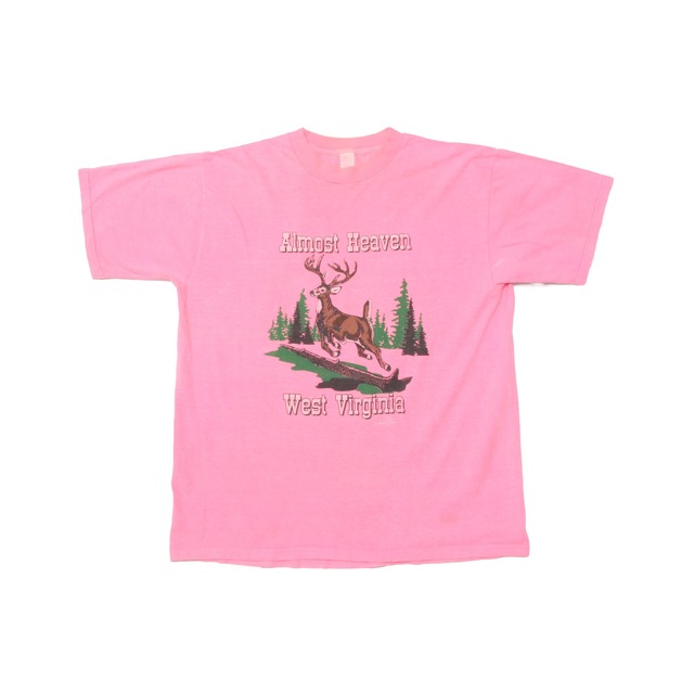 WestVirginia 90sVintage PinkT-Shirt