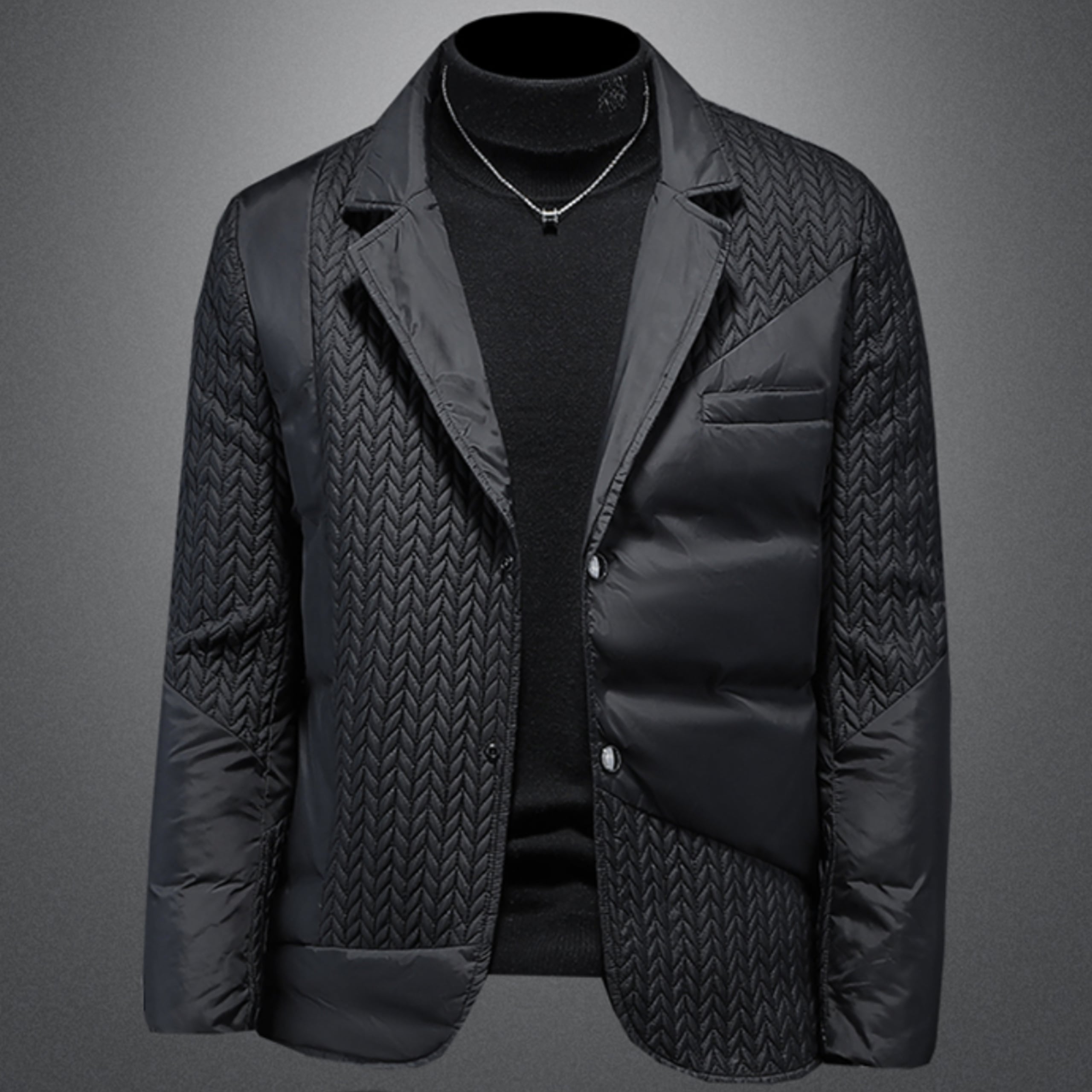 ブラックヘイズダウンジャケット M0907