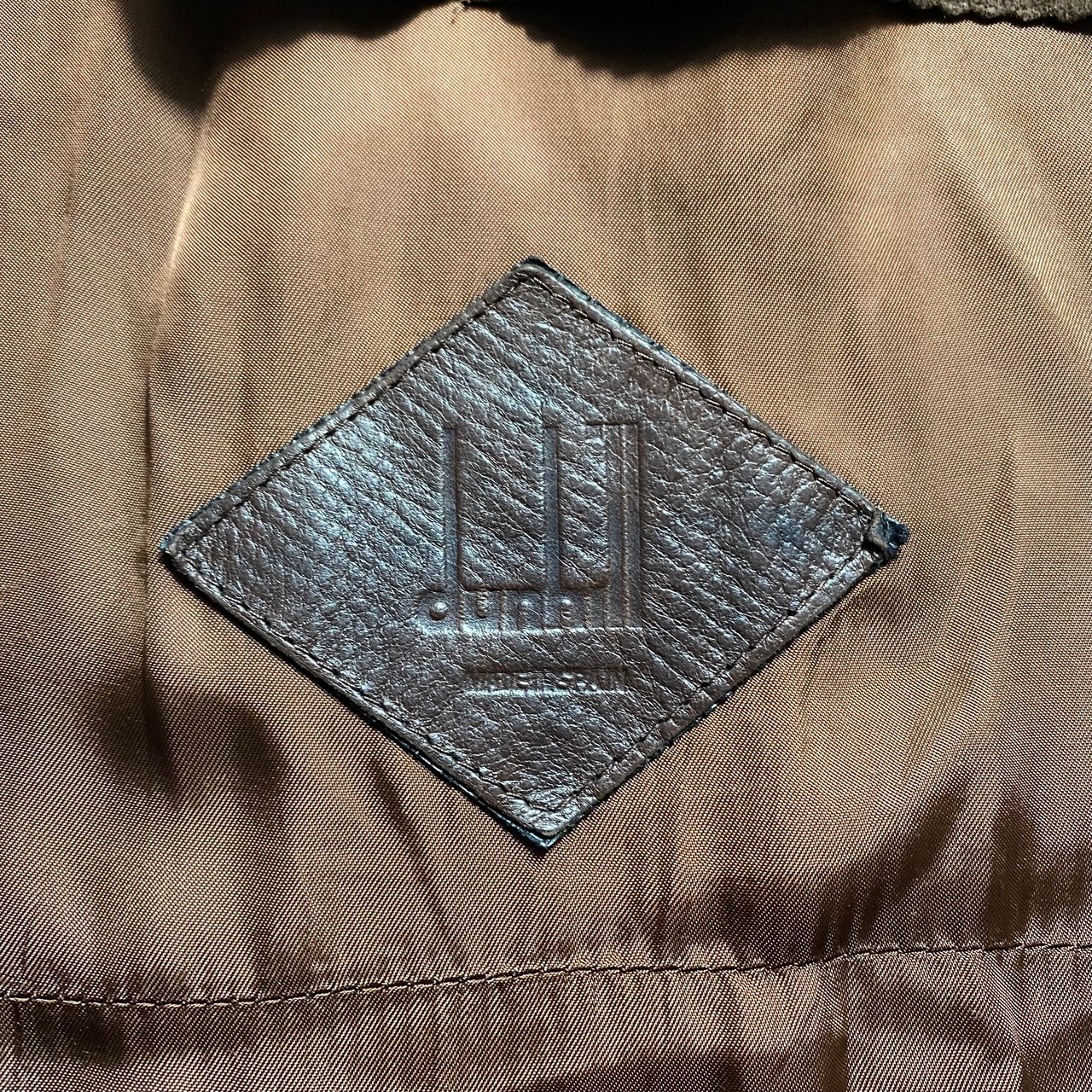 vintage DUNHILL made in Spain leather blouson