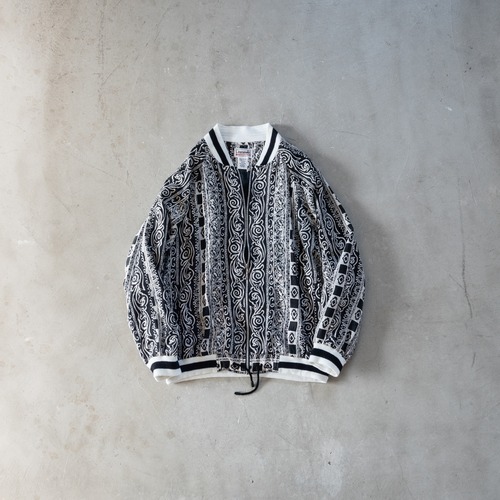 "Janeve" used Silk zip blouson