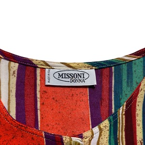 vintage MISSONI DONNA rayon one-piece