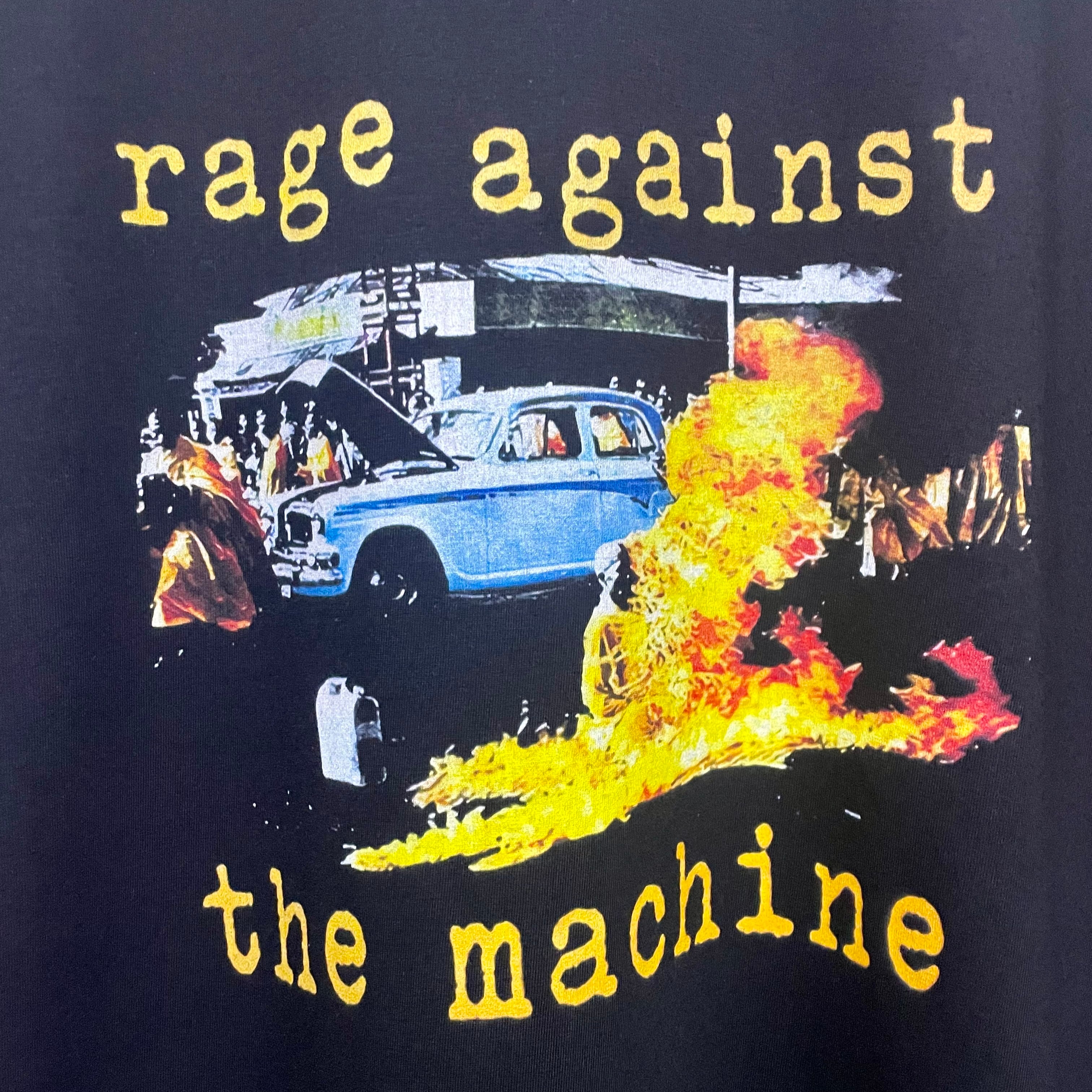 レイジアゲインストザマシーン Tシャツ バンドT Tee RAGE AGAINST THE