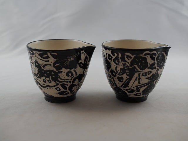 アートな器3点セット 矢島操] 17 カキオトシ片口 | うつわshizen