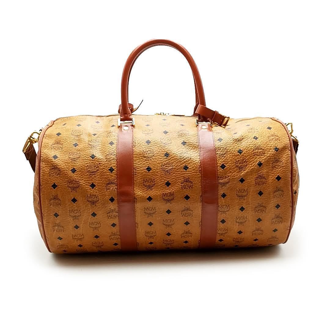 美品 エムシーエム MCM ボストンバッグ ヴィセトス 03-23101404 ...