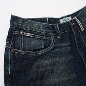 ENYCE embroidery denim pants
