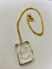 Vintage Intaglio Pendant Necklace ①