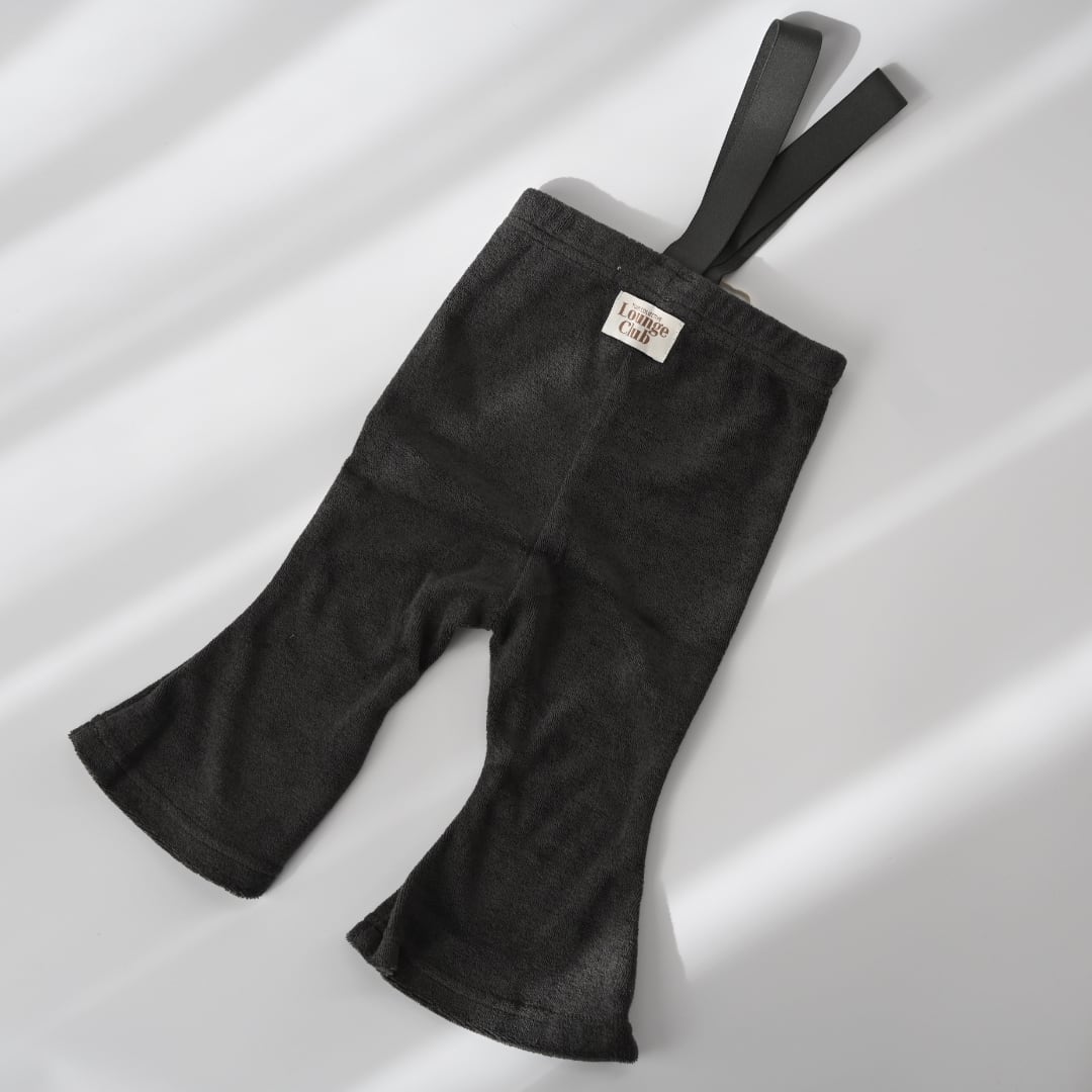 【TWIN COLLECTIVE】FRANKIE FLARE - DARK GREY TERRY