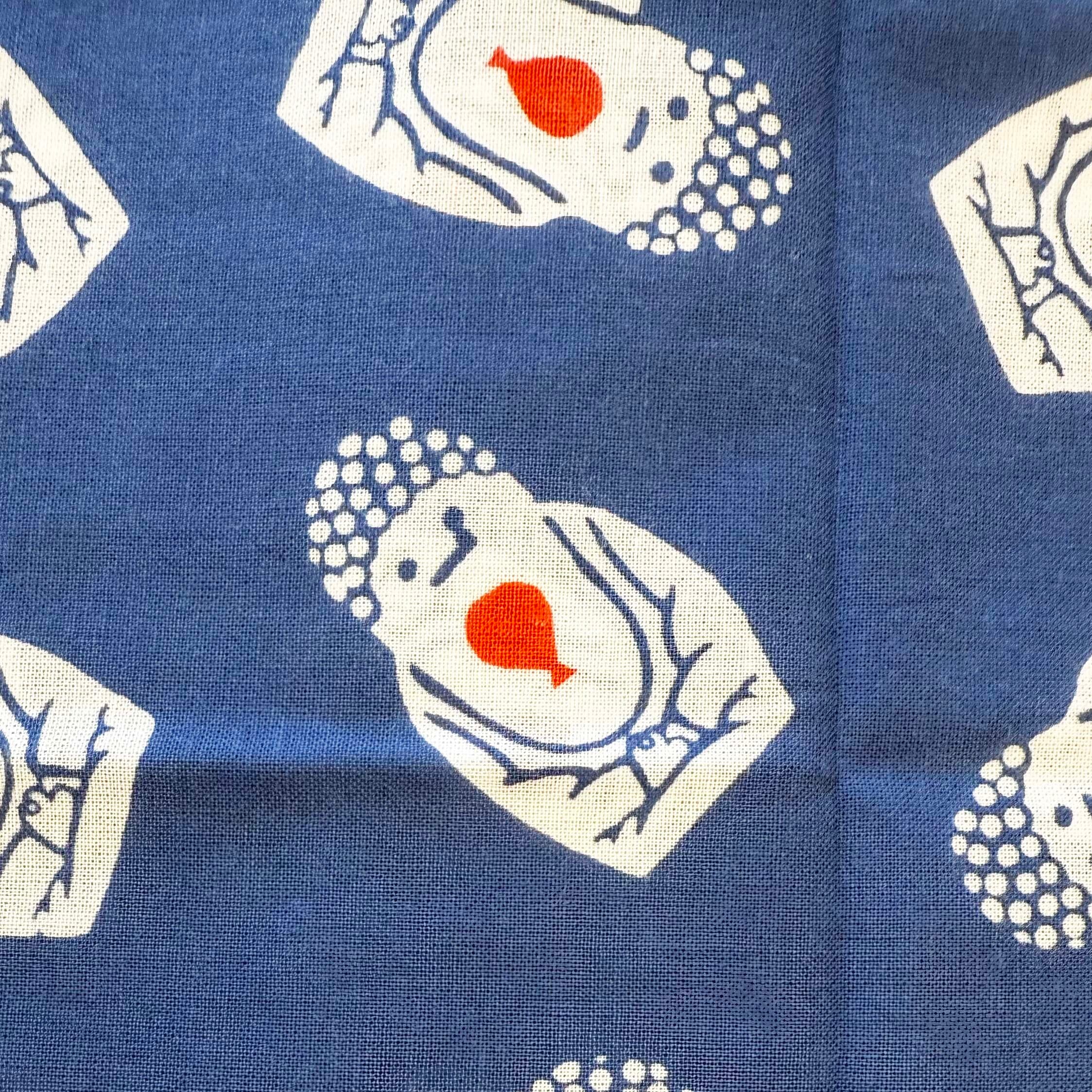 注染本染め リトルブッダ手ぬぐい(100%ORANGE × コケーシカ )