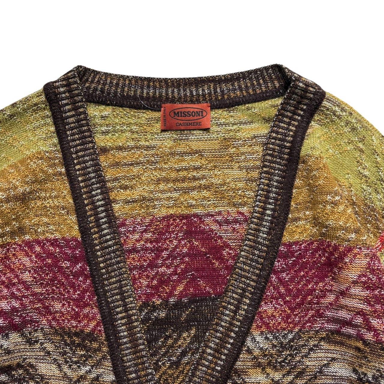 vintage MISSONI cashmere silk oversized knit cardigan
