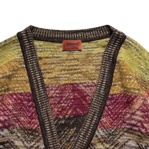 vintage MISSONI cashmere silk oversized knit cardigan