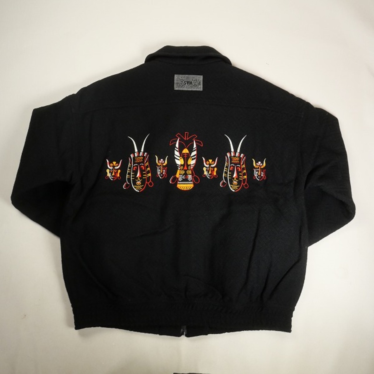 Size【L】 TENDERLOIN テンダーロイン MELTON VERSITY JKT BLACK 