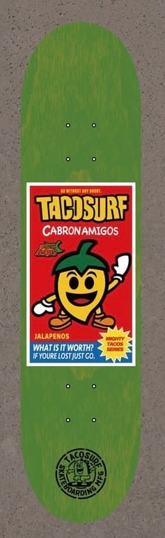 スケートボード 7.3 TACOSURF DRAFT スケートボード 7.3 TACOSURF DRAFT 7.3 TACOSURF DRAFT