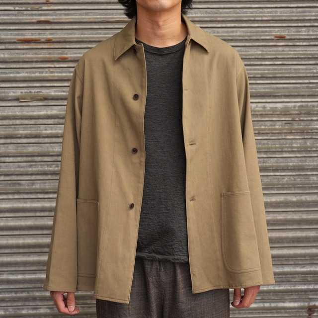 MAATEE&SONS for khaki "SHIRT JACKET ピケ" -KHAKI-