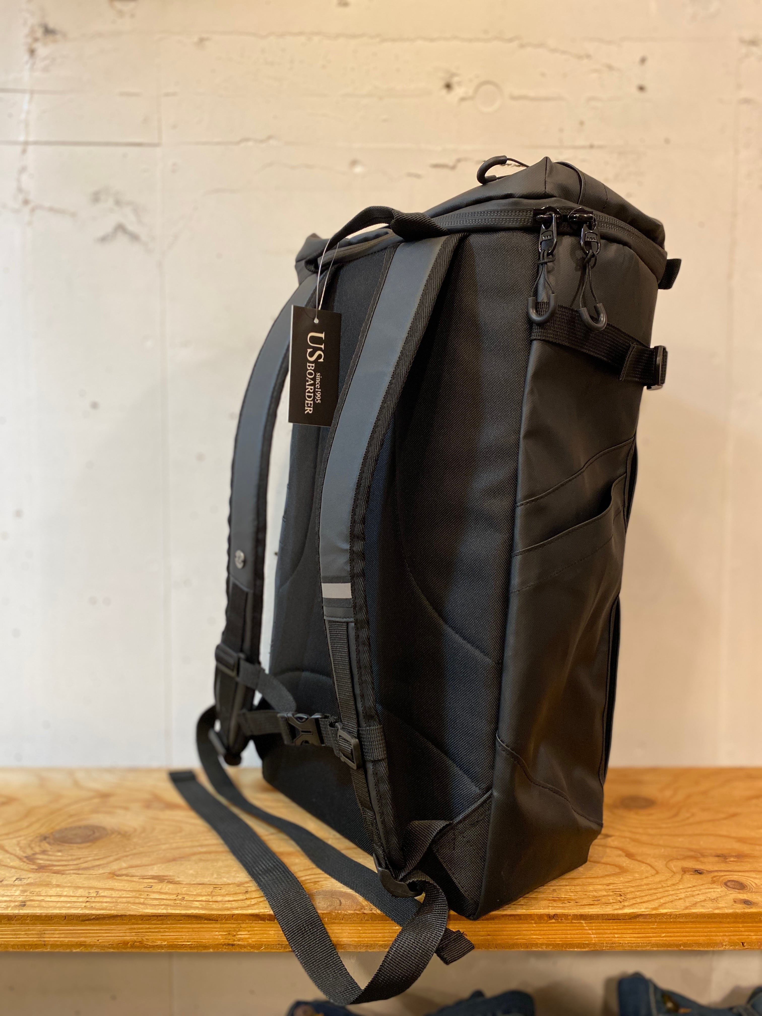ユーエスボーダー バックパック リュック U.S.BOARDER Ruck リュック Back pack バックパックBLK Black