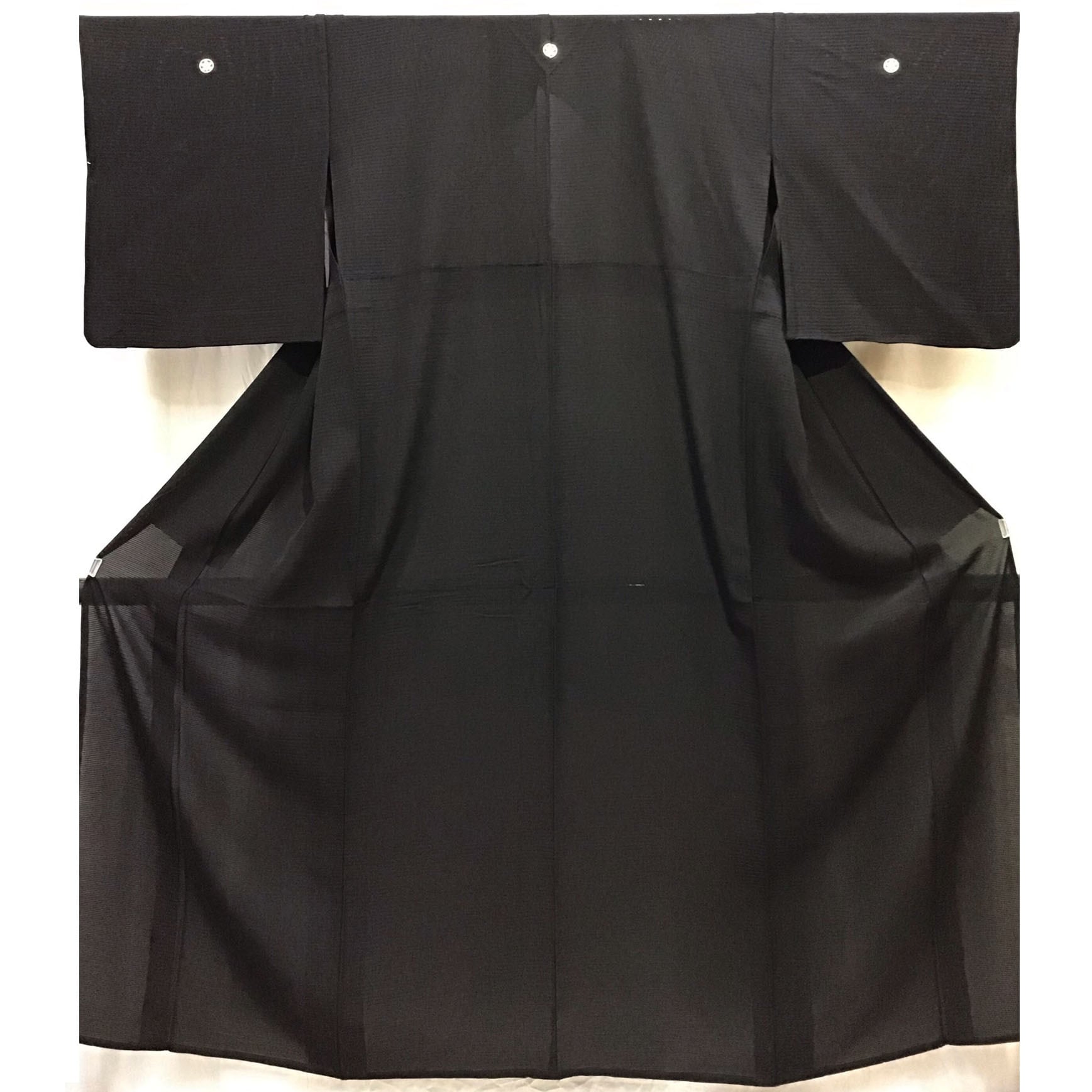 五つ紋・夏用喪服・紗襦袢・絽帯・3点セット・No.180609-48・梱包