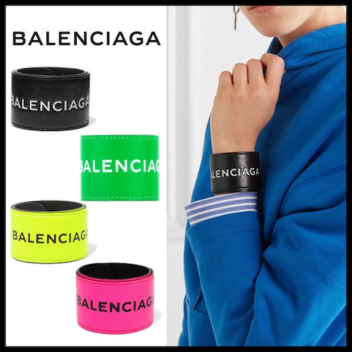 BALENCIAGA バレンシアガ レザーブレスレット アームバンド レッグバンド