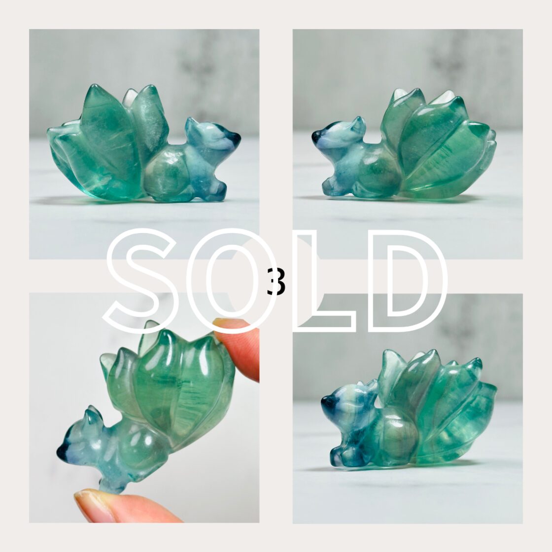 幻想的インテリア雑貨｜キャンディフローライト九尾の狐 | Pay ID