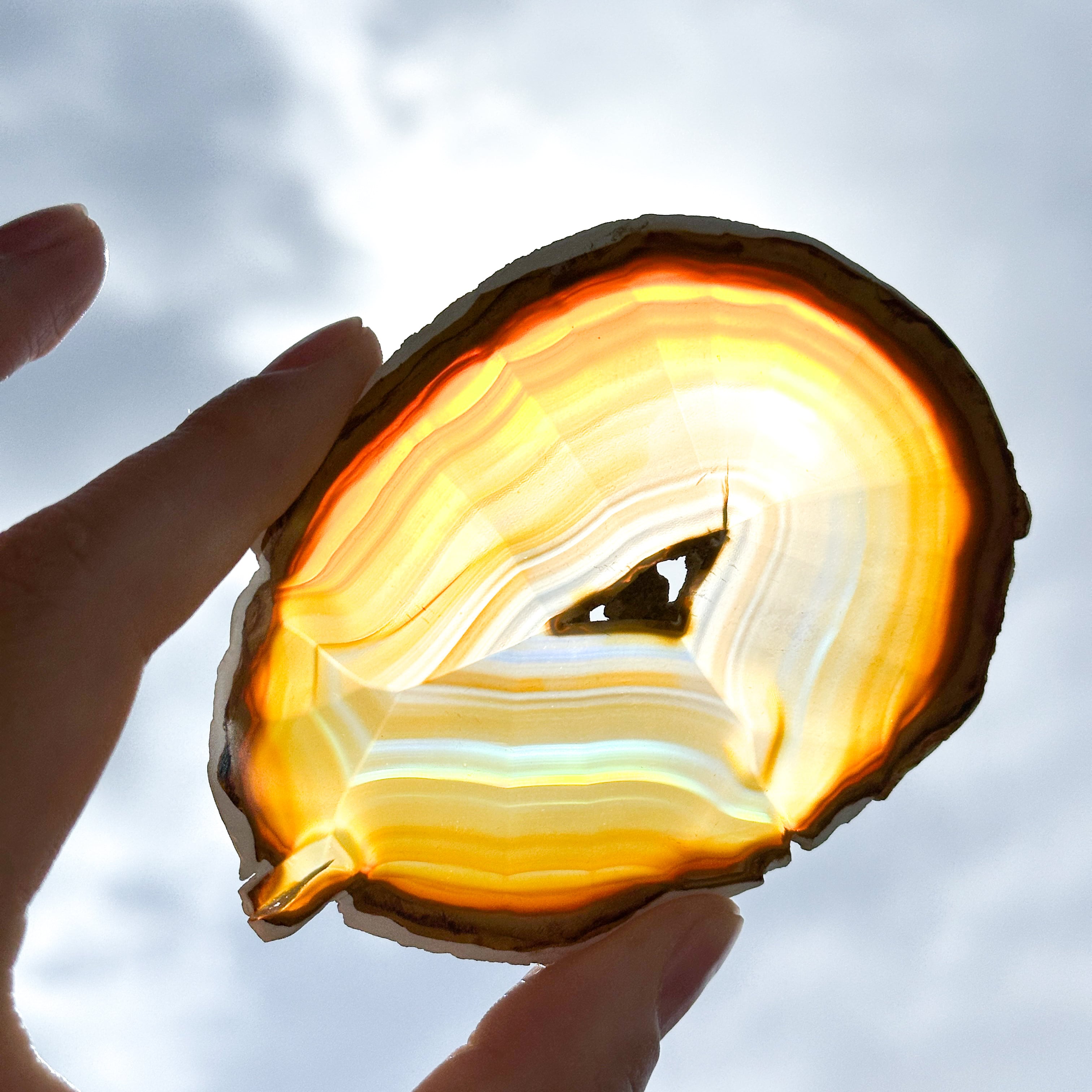 イリスアゲート 42◇ Iris agate ◇ 天然石・鉱物・パワーストーン