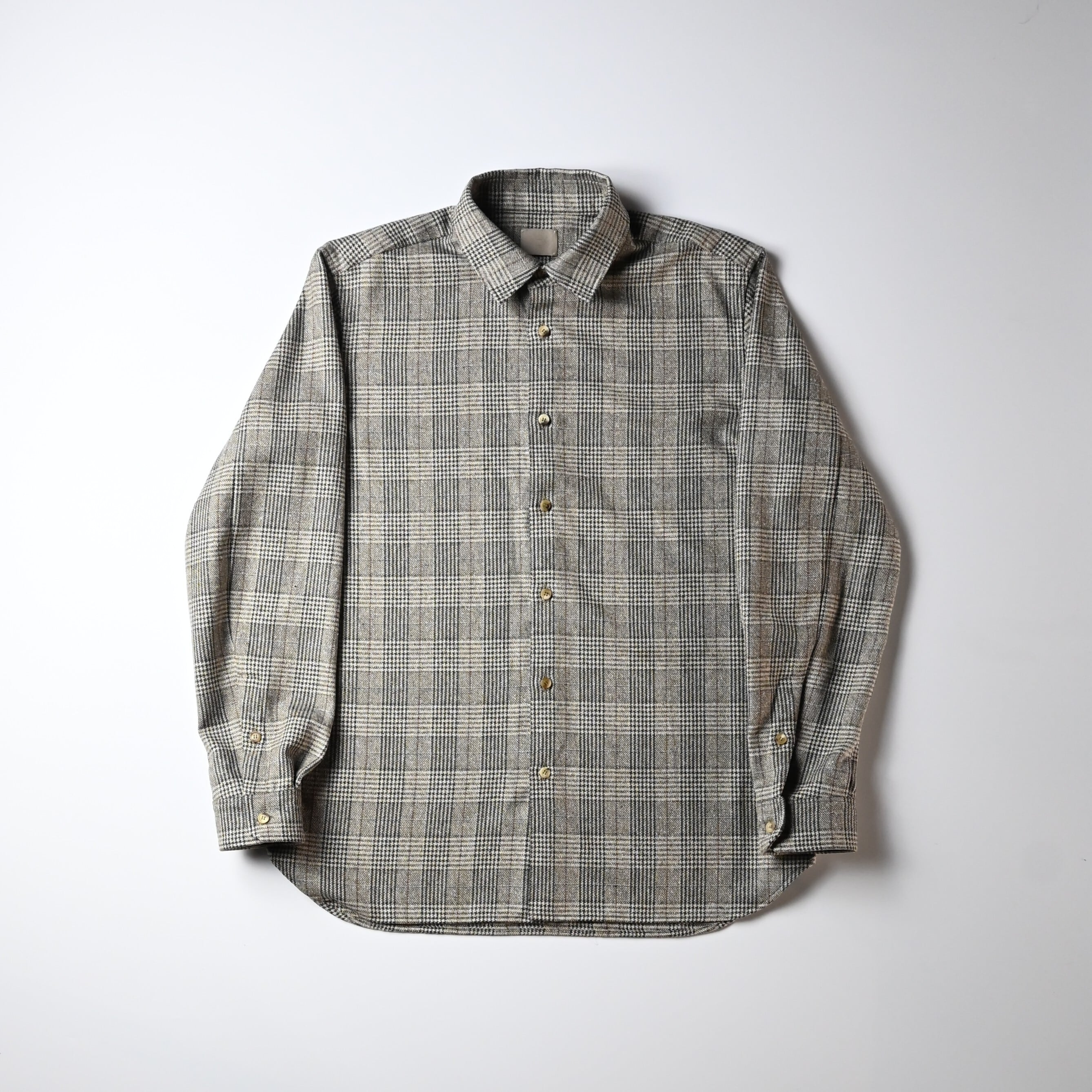 GERUGA GAUZE CHECK SHIRTS シャツ 美品 OPEN COLLAR SHIRTS ＜CHECK＞ \u2013 GERUGA