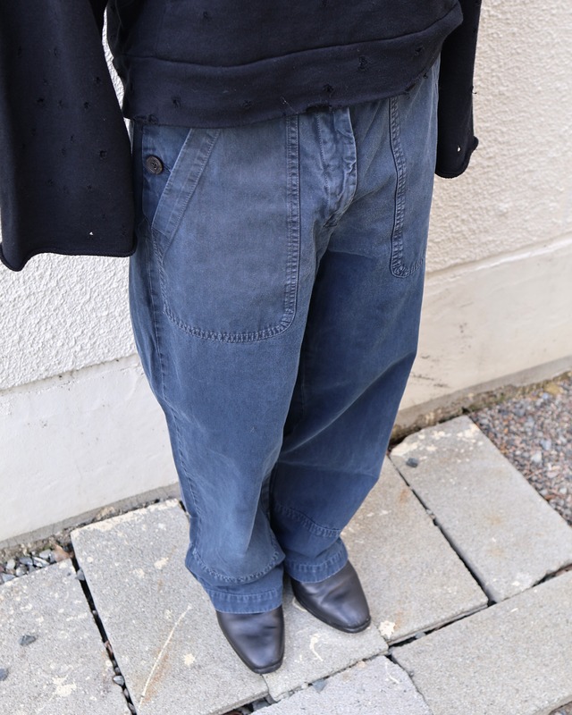 【DRIES VAN NOTEN】deformed work pants