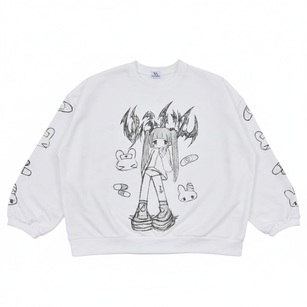 11/13新着】落書きGIRLスウェット | VOLCAN&APHRODITE