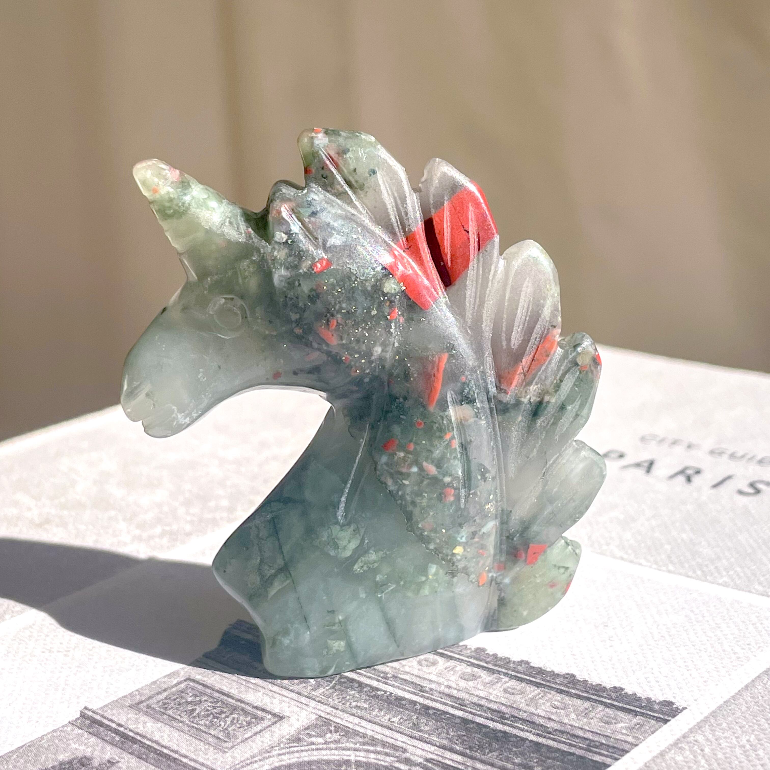 Dragon Blood Stone Unicorn ✧ ドラゴンブラッドストーン