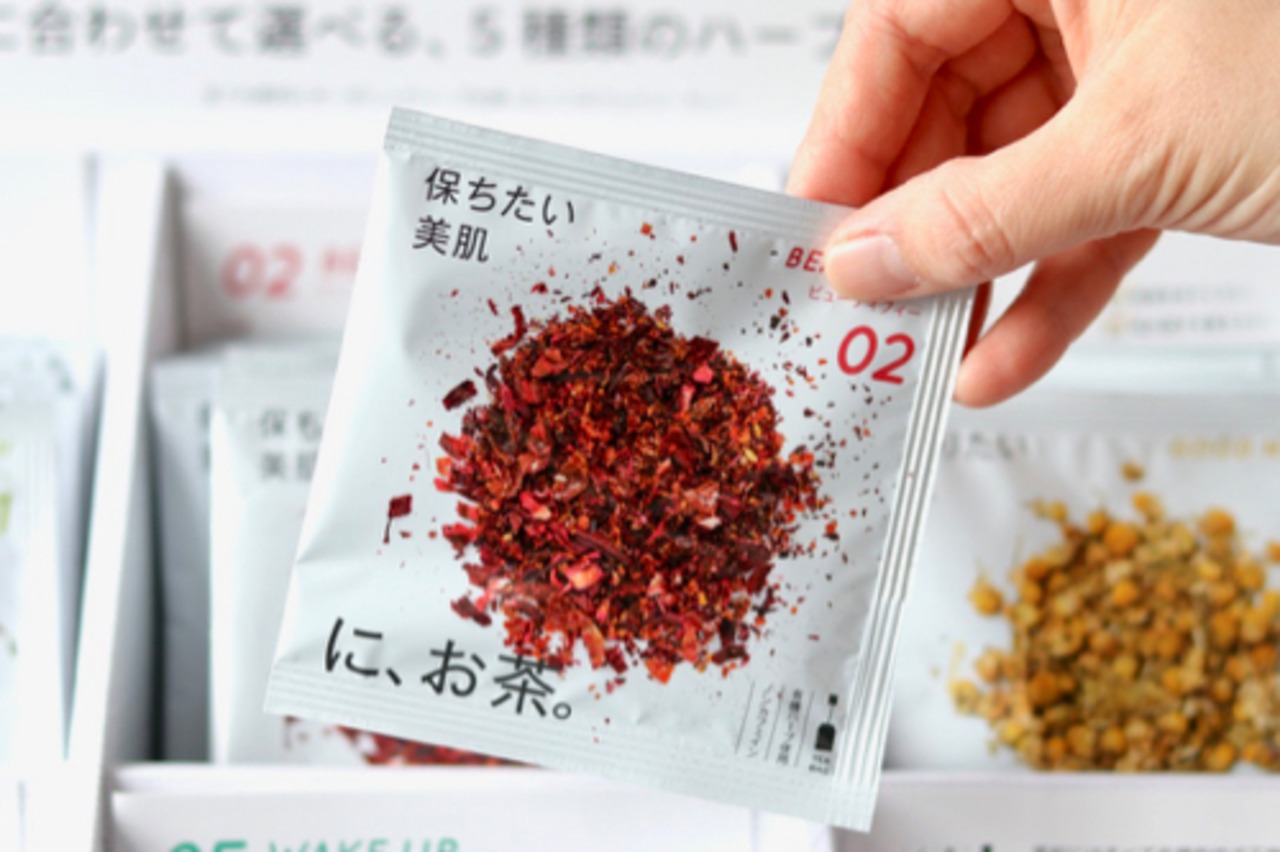 【コノハト茶葉店】保ちたい美肌「に、お茶。」ティーバッグ1個入