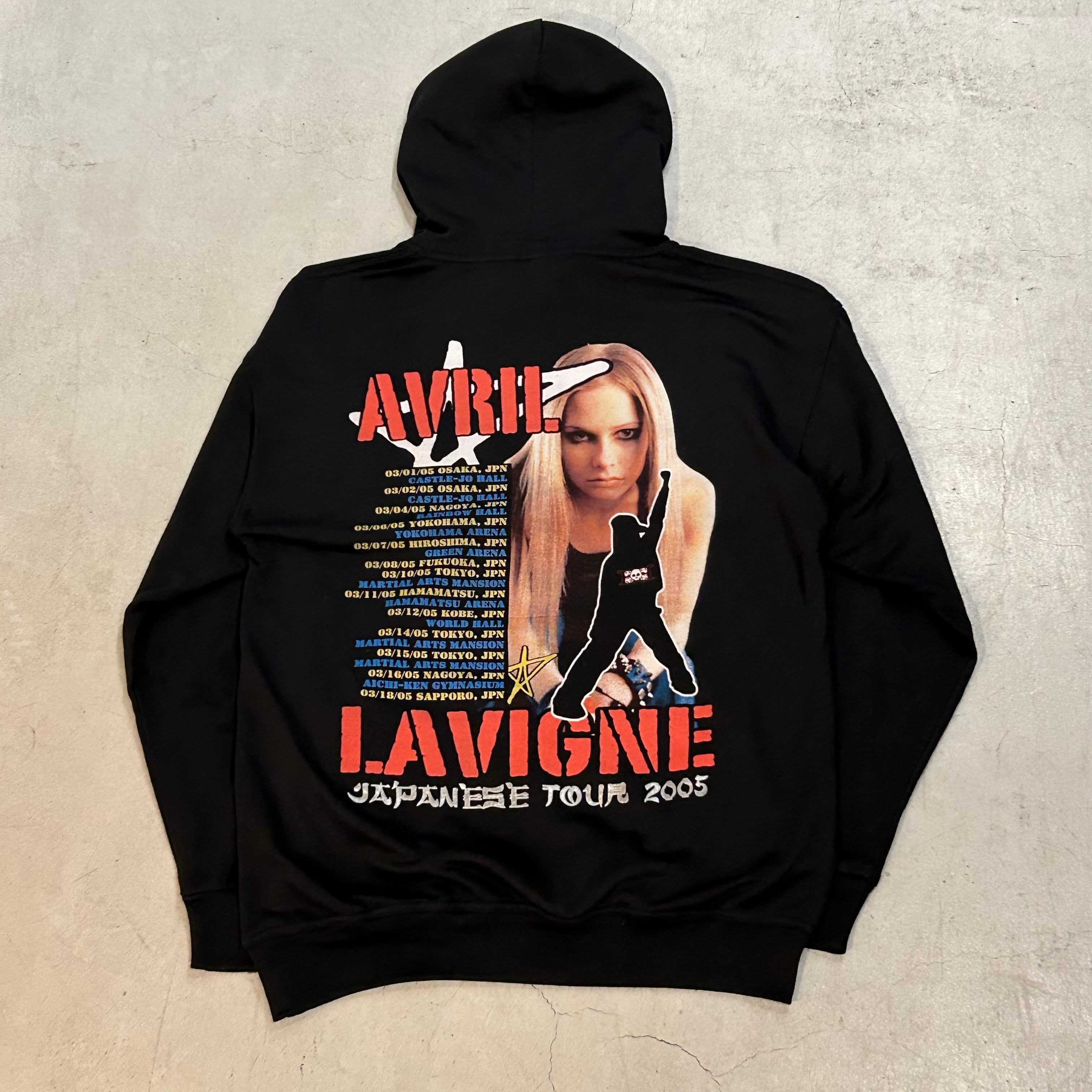 2005s Avril Lavigne “Japanese Tour” hoodie【高円寺店】 | What