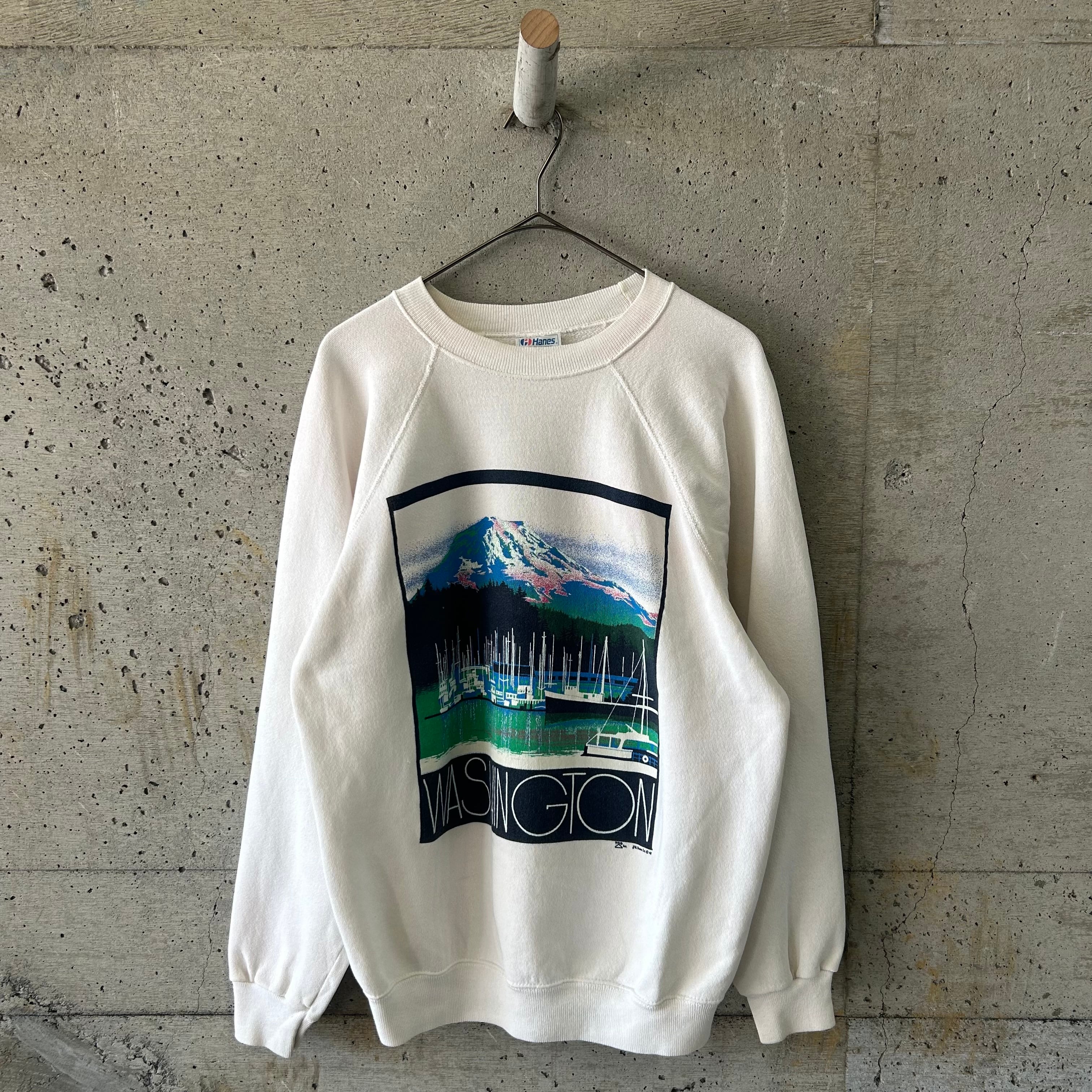 White Landscape Sweatshirt
