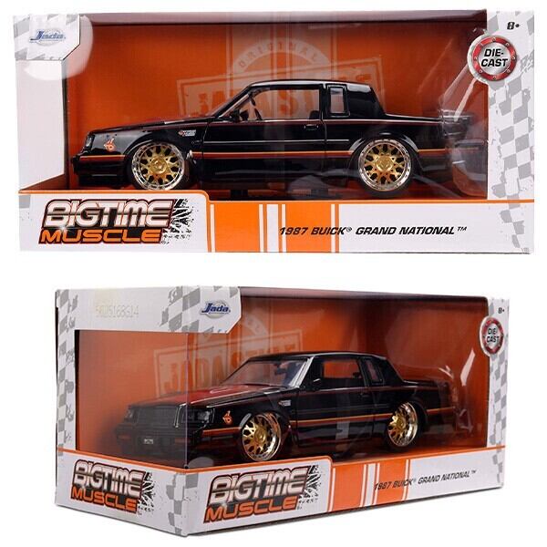 海外直輸入】JADATOYS 1:24 BTM 1987 Buick Grand National ミニカー